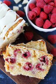 Raspberry White Chocolate Loaf Cake Is An Easy Summer Dessert Chocolate Raspberry Cake Recipe White Chocolate Desserts Chocolate Raspberry Cake