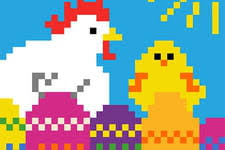 Elaborado con hama beads de 2,6mm. Pixel Art Apprendre A Dessiner Du Pixel Art