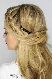 Tuck And Cover Half Looped French Braid Braided Hairstyles Long Hair Styles French Braid Hairstyles