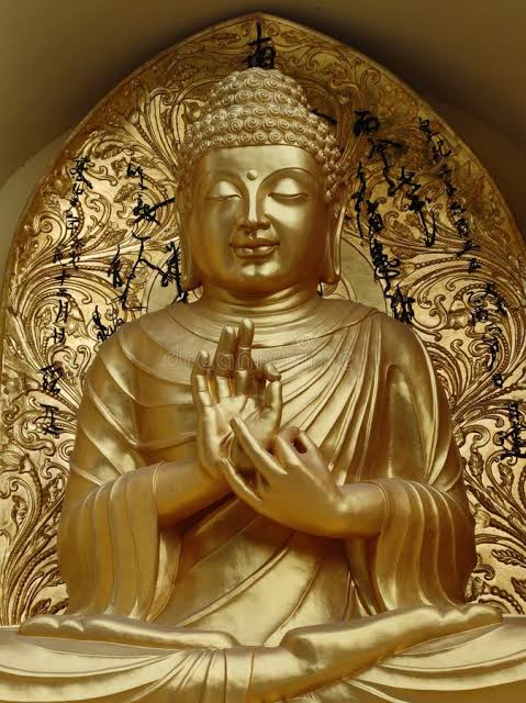 Idol of Buddha Sitting at a Shaolin Temple in Japan Worshipped by Buddhists Around the Globe. Siddharth is Sacred in Tibetan, Chin Stock Image - Image of enlightenment, shinto: 251823269
