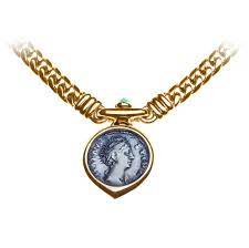 Bulgari Ancient Coin Necklace 1stdibs Com Coin Jewelry Coin Necklace Coin Pendant