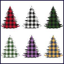 This is a floral design that made for the new stitchable ort tray from patience gray at sewing turtle. Fun With Plaid Christmas Tree Cross Stitch Pattern By Marcia Manning Crosstitch Com
