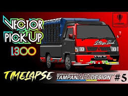 Buat yg mau request bisa langsung komen di bawahjangan lupa subscribe. Mitsubishi L300 Pick Up Modifikasi Vector Art Keren Tampan Art Design Coreldrawx7 Youtube Vector