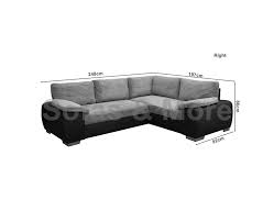 Black And White Corner Sofa Bed Enzo Corner Sofa Bed With Storage Jumbo Cord Fabric Leather Right Hand Side Orientation Grey An Corner Sofa Bed With Storage Corner Sofa Bed Corner Sofa