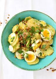 Warm Potato And Egg Salad Recipe Ciaoflorentina Recipe Potatoe Salad Recipe Savory Salads Potato Salad Recipe Easy