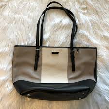 Nine West Black And Brown Purse Nine West Purse Black Cream Fall Handbags Fall Bags Handbags Trending Handbag