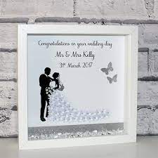 Wedding Box Frame Wedding Gift Mr Mrs Couples Gift Personalisierte Hochzeitsgeschenke Hochzeitsgeschenke Bilderrahmen Hochzeitseinladung