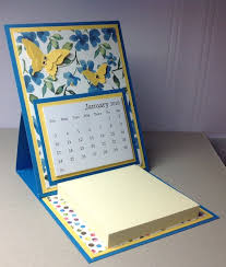 Butterfly Desk Easel Calendar With Post It Note Pad Jenni S Crafty Creations By Jenni Weighall Calendar Craft Easel Calendar Mini Calendars