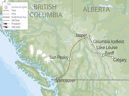Edmonton To Vancouver Drive Map Explore The Very Best On This Western Canada Road Trip !