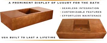 bathroom vanity sinks & countertops