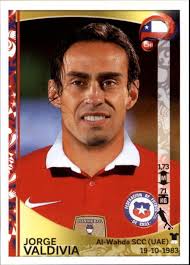 Jorge luis valdivia toro (spanish pronunciation: 2016 Panini Copa America Centenario Stickers 343 Jorge Valdivia Nm Mt Copa America Centenario Trading Cards Soccer