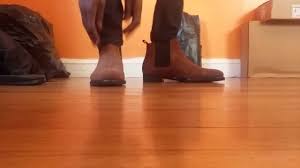 These are understated colors that work well with most clothes. Zara Brown Suede Chelsea Boot On Feet Youtube