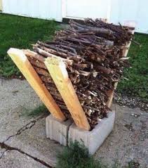 Geniale Bau Ideen Fur Hohlblocksteine In 2020 Diy Hinterhof Brennholz Feuerstelle Garten