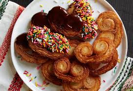 Chocolate Dipped Orejas Recipe In 2020 Chocolate Dipped Patis Mexican Table Food