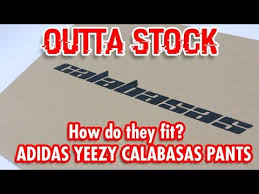 hows it fit calabasas pants sizing