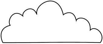 The original format for whitepages was a p. Online Coloring Pages Coloring Page Cloud The Outline Of The Clouds Download Print Coloring Page