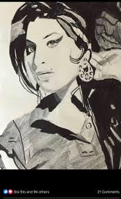 Duke Dennis met up with the girl from TikTok who drew all of the AMP  members, and collected his portrait from her 👀