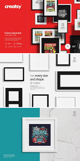 Frame Generator Mockup Set Frame Custom Framing Box Frames