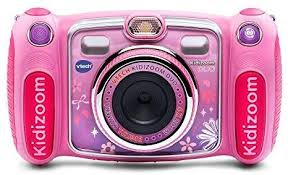 Amazon Com Vtech Kidizoom Duo Selfie Camera Amazon Exclusive Pink Toys Games Kids Camera Vtech Camera