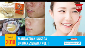 Biarkan selama lima sampai 10 menit dan bilas dengan air hangat. Manfaat Baking Soda Untuk Kulit Youtube