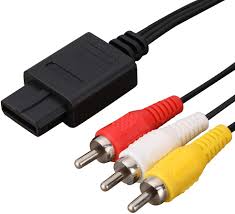 How can i hook up my n64 to my tv? Amazon Com Av Cable Composite Video Cord Compatible With Nintendo 64 N64 Gamecube Super Nintendo Snes Tv Game 6 Feet Electronics
