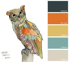 мультфильм три поросенка ниф ниф наф наф нуф нуф Nursery Palette Owl Art By Ashmae Owl Art Art Owl