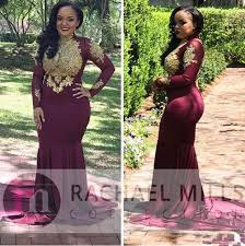 Black And Gold Formal Dress Plus Size Plus Size African Women Long Sleeves Prom Dresses With Gold Appliques Beads Mermaid Burgundy Stretc Black Girl Prom Dresses Prom Dresses Prom Dresses For Teens