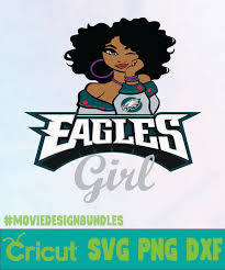 Browse our philadelphia eagles svg collection for the very best in custom shoes, sneakers, apparel, and accessories by independent artists. Eagles Girl Logo Nfl Svg Png Dxf Movie Design Bundles