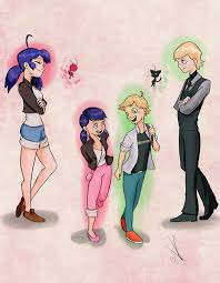 Marinette 2d 3d And Felix Adrien Miraculous Ladybug Anime Miraculous Ladybug Comic Meraculous Ladybug