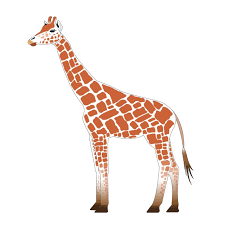 Where was the cartoon giraffe made of bricks? Giraffe Cartoon Realistic Style Png And Eps Giraffe Animal Exotic Png And Vector With Transparent Background For Free Download