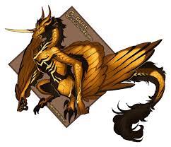 Ddac 15 15 Gilded By Arukanoda Fantasy Creatures Art Fantasy Creatures Dragon Artwork
