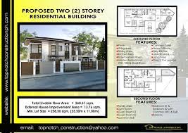 Model 4025 House Plan And Design Philippines House Design Philippine Houses Residential House