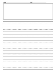 Rpsc 2nd grade question paper pdf. Lined Paper With Picture Box Worksheets Teaching Resources Tpt