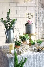 Elegant Marble Inspired 21st Birthday Party Kara S Party Ideas Brunch Party Decorations Dessert Table Birthday Birthday Party 21