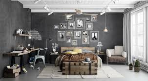 25 Stylish Industrial Bedroom Design Ideas Industrial Style Bedroom Industrial Bedroom Design Bedroom Interior