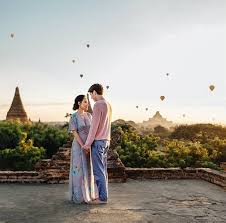 Bagan The Land Of Love Myanmar Love Romance Couple Health Inspiration Pictures Romance Couple Goals