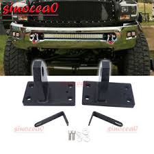 Bumper 32 Light Bar Mount With Hook For 4th Gen 2010 2020 Ram 2500 3500 4500 Ebay