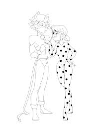 Ladybug and chat noir coloring pages. Ladybug And Cat Noir Coloring Pages 2 Free Coloring Sheets 2020