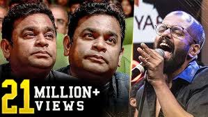 A. R. Rahman के सामने गाना गाते हुए Nervous हुई Arunita