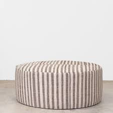 The Topanga Ottoman A Coffee Table Sized Ottoman Designed By Us And Hand Made Right Here In Los Angeles Dimensions 42 Ottoman Round Ottoman Boho Ottomans