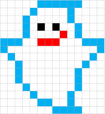 Pixel Art Maestro Alberto Minecraft designs for hama beads.