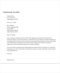 Select the follow up letter that best suits always send a well written thank you letter after a second interview and continue to make the right impression. Free 32 Sample Thank You Letter Templates In Ms Word Pdf