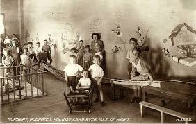 Warners Puckpool Holiday Camp Old B W Postcard Coloured At Myheritage Com Real Castles Warner S Isle Of Wight