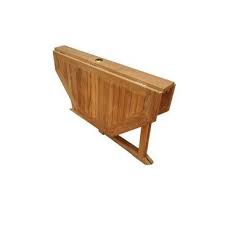 Table Pliante Octogonale En Teck 120x120 Cm Table Pliante Table Amenagement Terasse