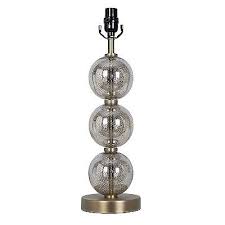 Stacked Glass Ball Table Lamp Base