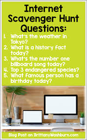 Maybe you would like to learn more about one of these? Technology Teaching Resources With Brittany Washburn 3 Types Of Internet Scavenger Hunts To Use During Distance Learning