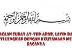 Tin offers a decent level of conductivity, making tin plating useful in the manufacturing of various electronic. Bacaan Surat At Tin Arab Latin Dan Terjemahan Lengkap Dengan Keutamaan Membacanya Tribun Sumsel