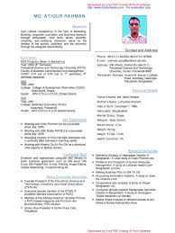 To make the resume much more effective he/she can add many things in the resume. Atik Bba Cv Bangladesh Dhaka