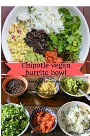 Diy Chipotle Vegan Burrito Bowl Vegan Burrito Bowls Burrito Bowls Recipe Vegetarian Burrito