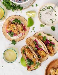 Something hearty (beans), something creamy (avocado), something crisp (shredded cabbage), something tangy (pickled onions and feta), and lots of fresh flavors. 11 Best Vegetarian Tacos Recipe Love And Lemons